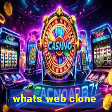 whats web clone